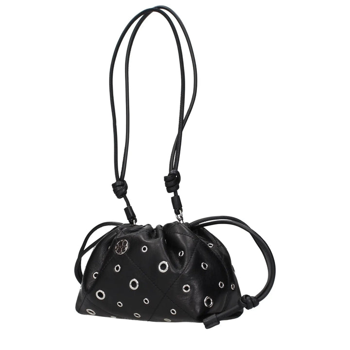 Tory Burch Sample Sale | Tory Burch Black Leather Shoulder Bag - | Designer outlet