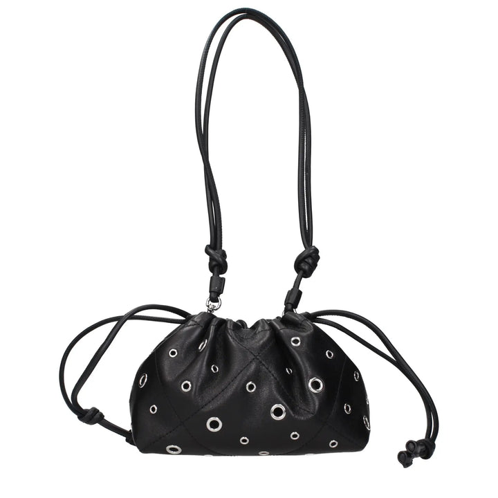 Tory Burch Sample Sale | Tory Burch Black Leather Shoulder Bag - | Designer outlet
