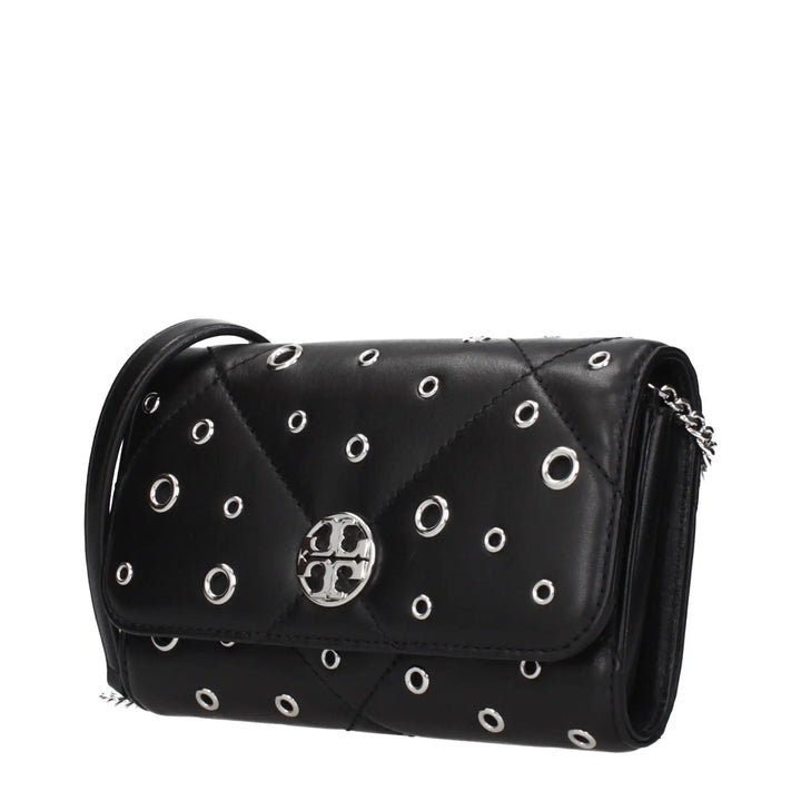 Tory Burch Sample Sale | Tory Burch Black Leather Clutch Bag - | Designer outlet