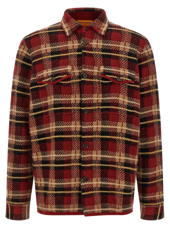 Guest in Residence Sample Sale | Guest in Residence Red Cashmere Blouse - | Designer outlet