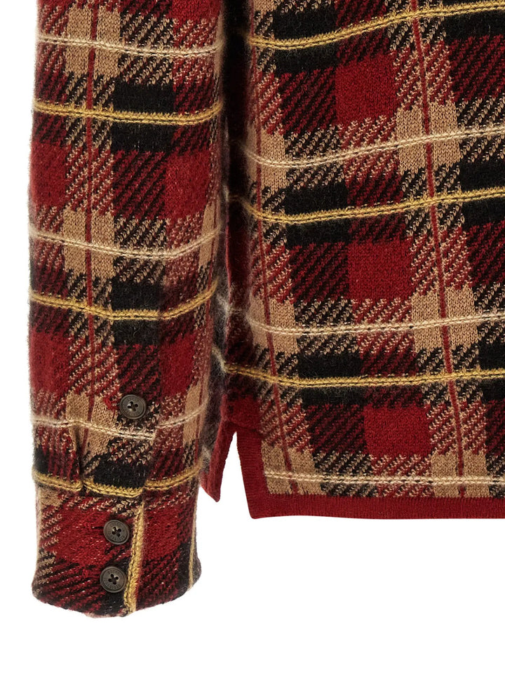 Guest in Residence Sample Sale | Guest in Residence Red Cashmere Blouse - | Designer outlet
