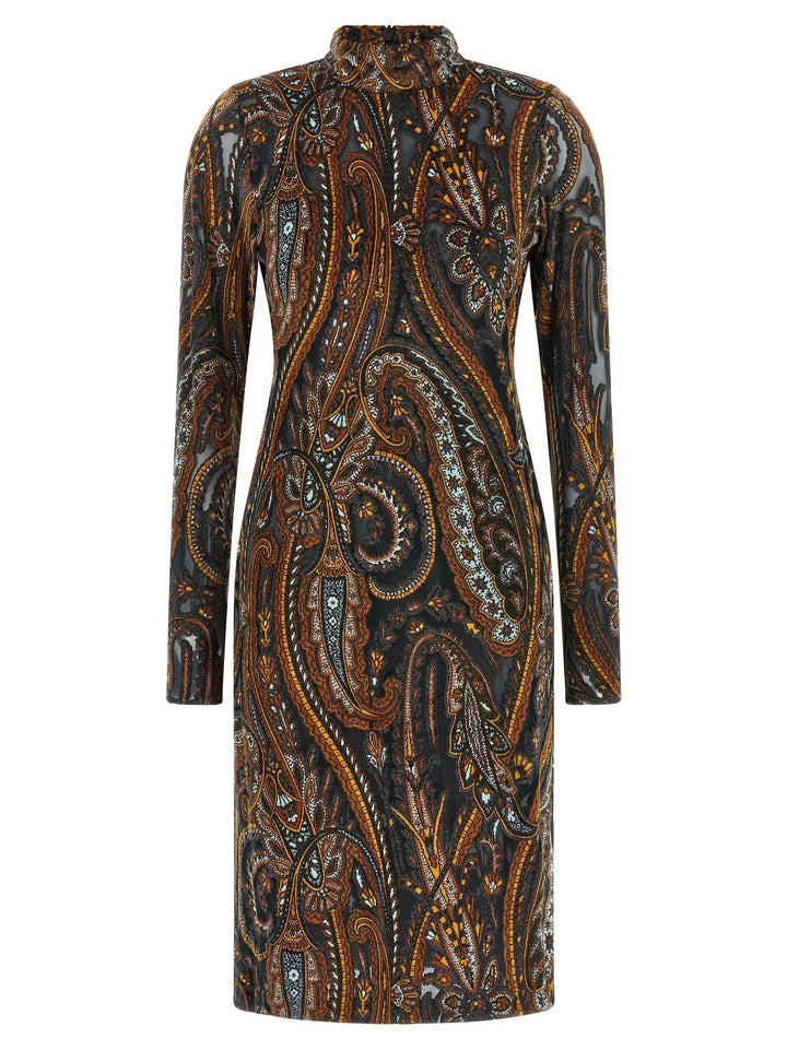 Etro Sample Sale | Etro Multicolor Viscose Short Dress - | Designer outlet