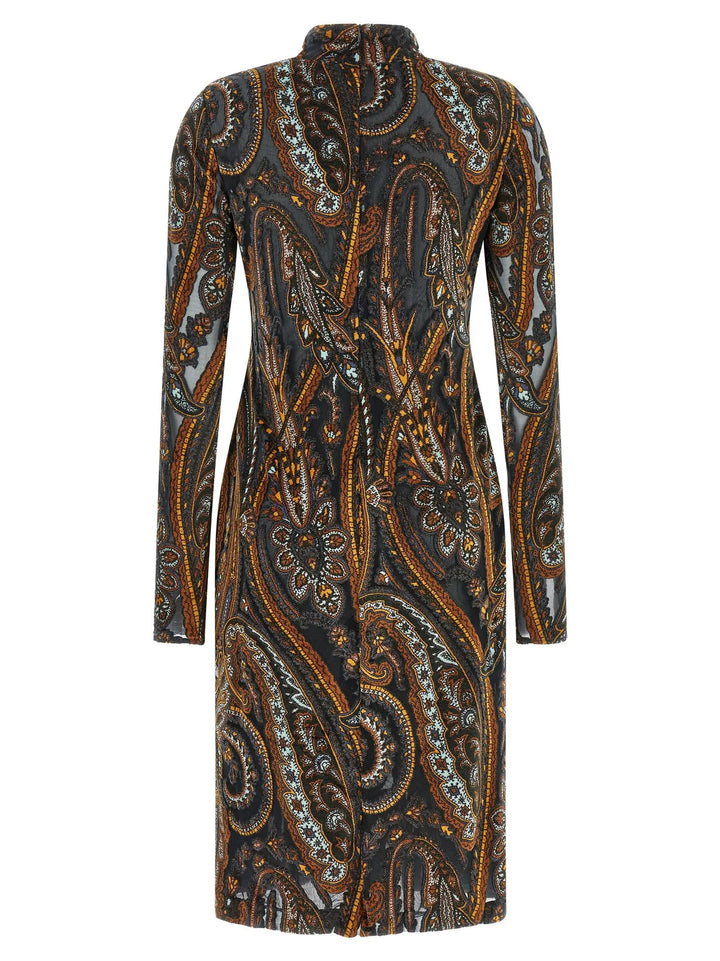Etro Sample Sale | Etro Multicolor Viscose Short Dress - | Designer outlet