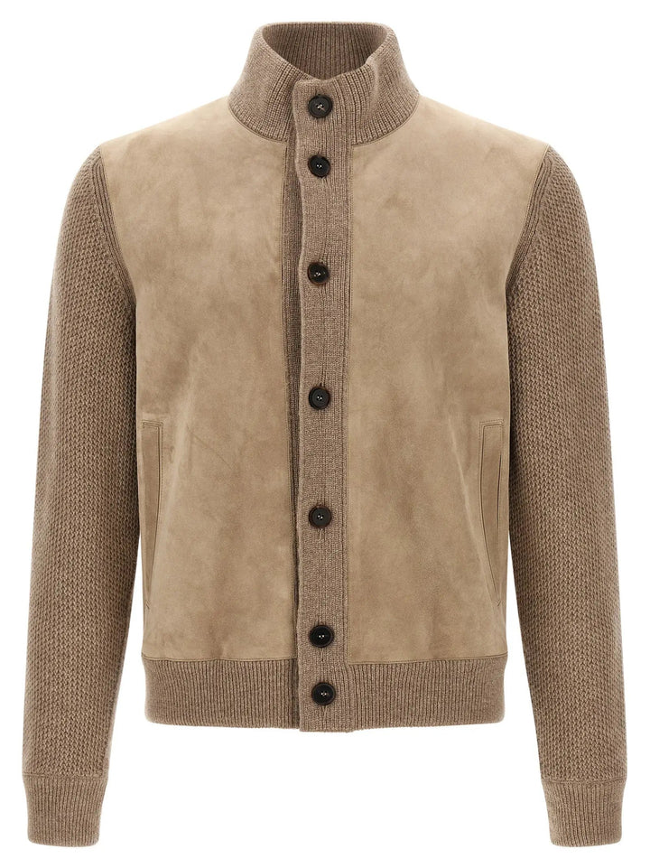 ZEGNA Sample Sale | ZEGNA Beige Cashmere Cardigan - | Designer outlet