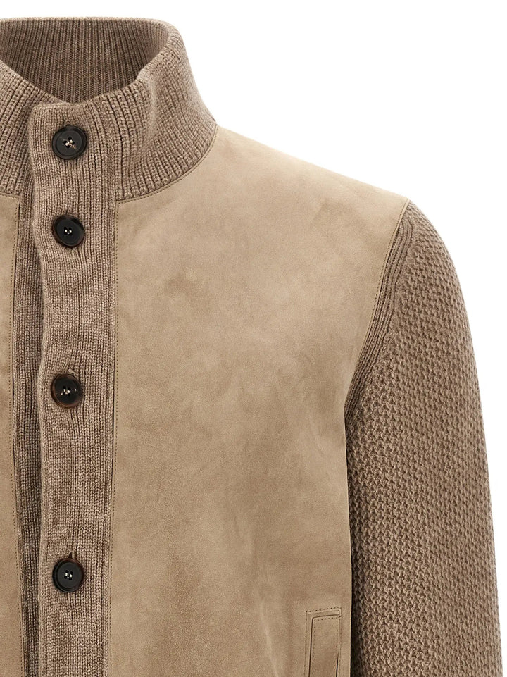 ZEGNA Sample Sale | ZEGNA Beige Cashmere Cardigan - | Designer outlet