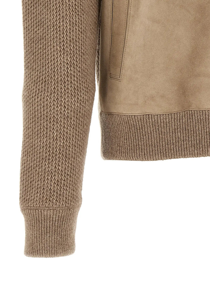 ZEGNA Sample Sale | ZEGNA Beige Cashmere Cardigan - | Designer outlet