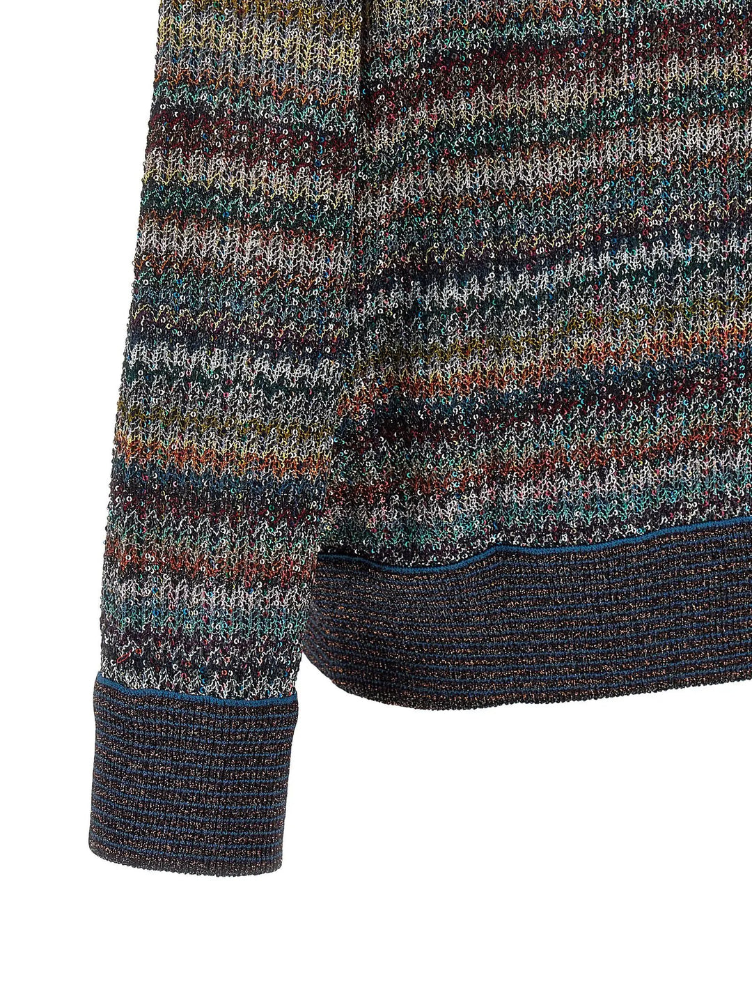 Missoni Sample Sale | Missoni Multicolor Viscose Polo Shirt - | Designer outlet