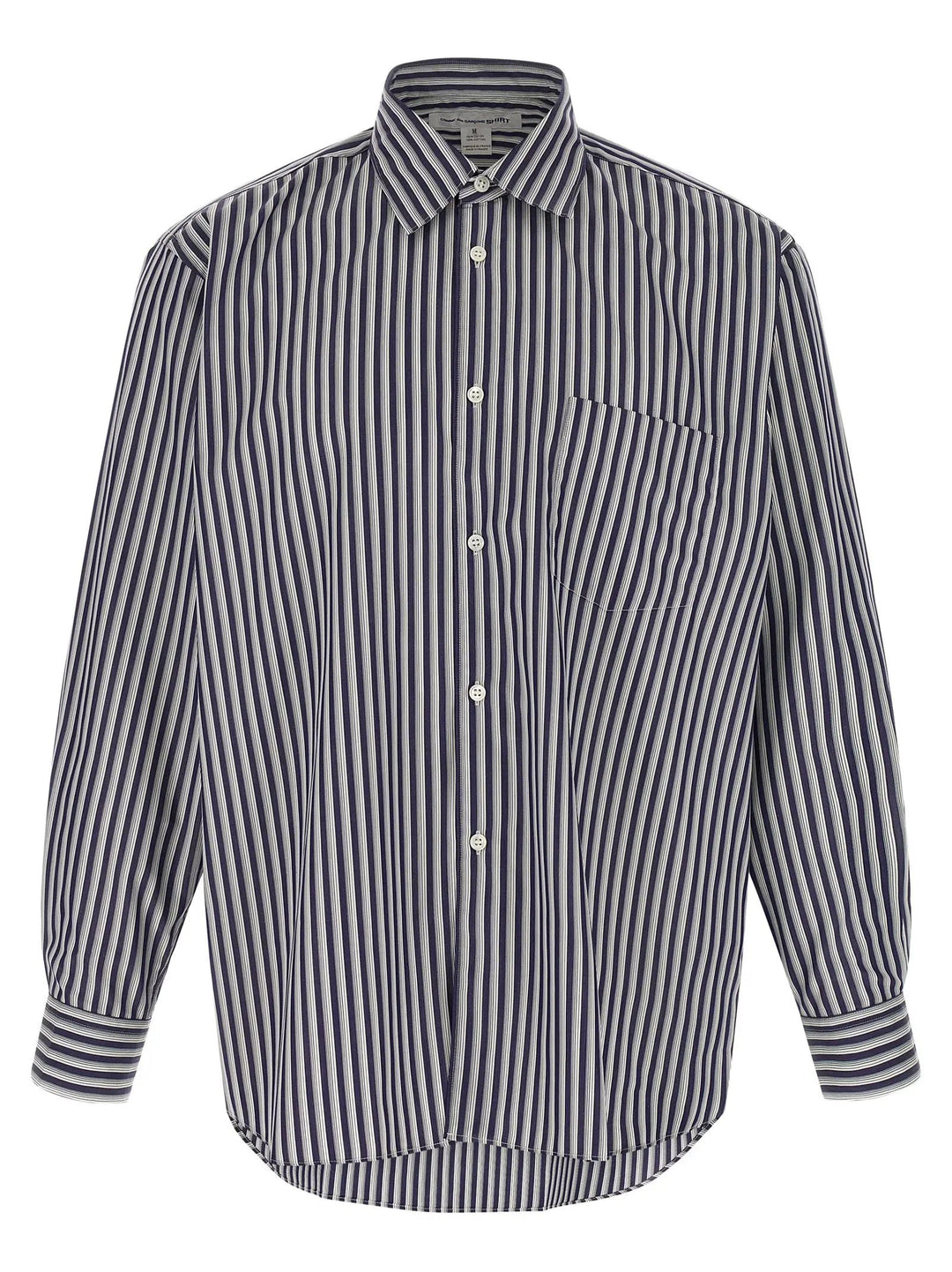 Comme Des Garçons Sample Sale | Comme Des Garçons Blue Cotton Blouse - | Designer outlet