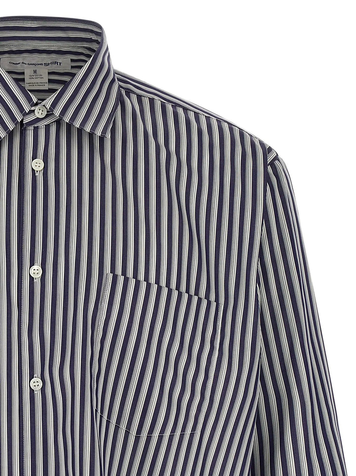 Comme Des Garçons Sample Sale | Comme Des Garçons Blue Cotton Blouse - | Designer outlet