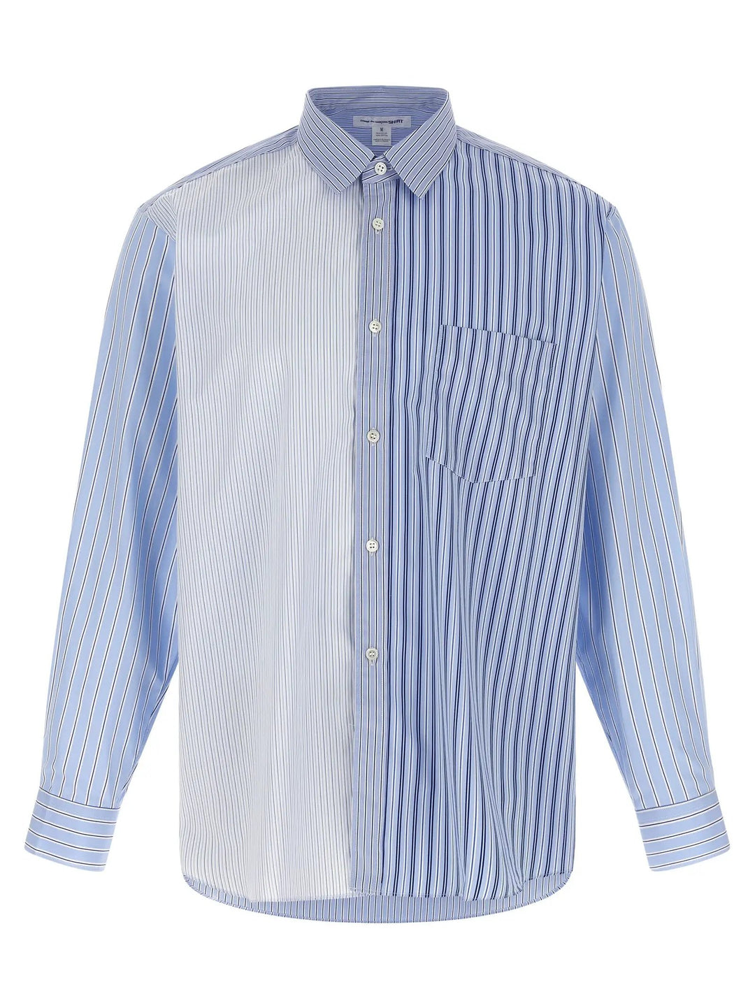 Comme Des Garçons Sample Sale | Comme Des Garçons Blue Cotton Blouse - | Designer outlet
