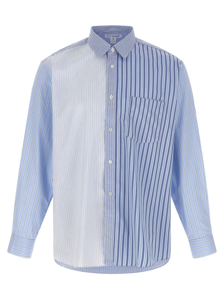 Comme Des Garçons Sample Sale | Comme Des Garçons Blue Cotton Blouse - | Designer outlet