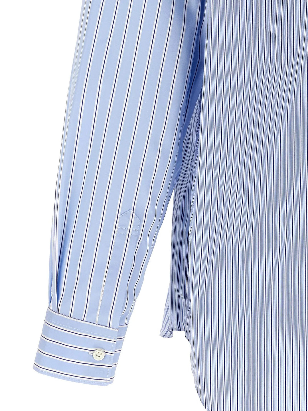Comme Des Garçons Sample Sale | Comme Des Garçons Blue Cotton Blouse - | Designer outlet
