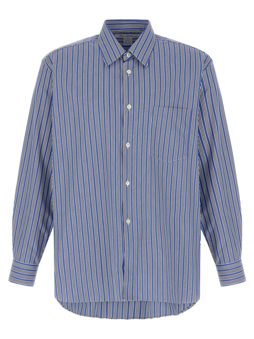 Comme Des Garçons Sample Sale | Comme Des Garçons Blue Cotton Blouse - | Designer outlet