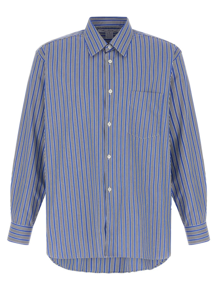 Comme Des Garçons Sample Sale | Comme Des Garçons Blue Cotton Blouse - | Designer outlet