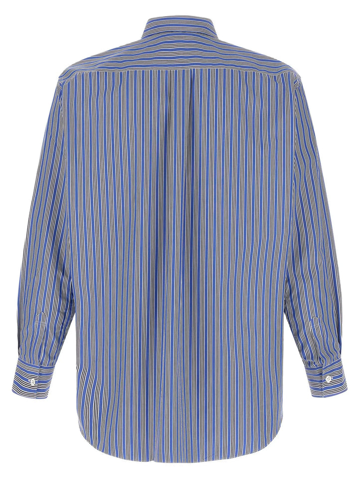 Comme Des Garçons Sample Sale | Comme Des Garçons Blue Cotton Blouse - | Designer outlet