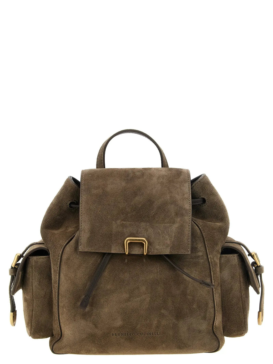 Brunello Cucinelli Sample Sale | Brunello Cucinelli Brown Calfskin Backpack - | Designer outlet