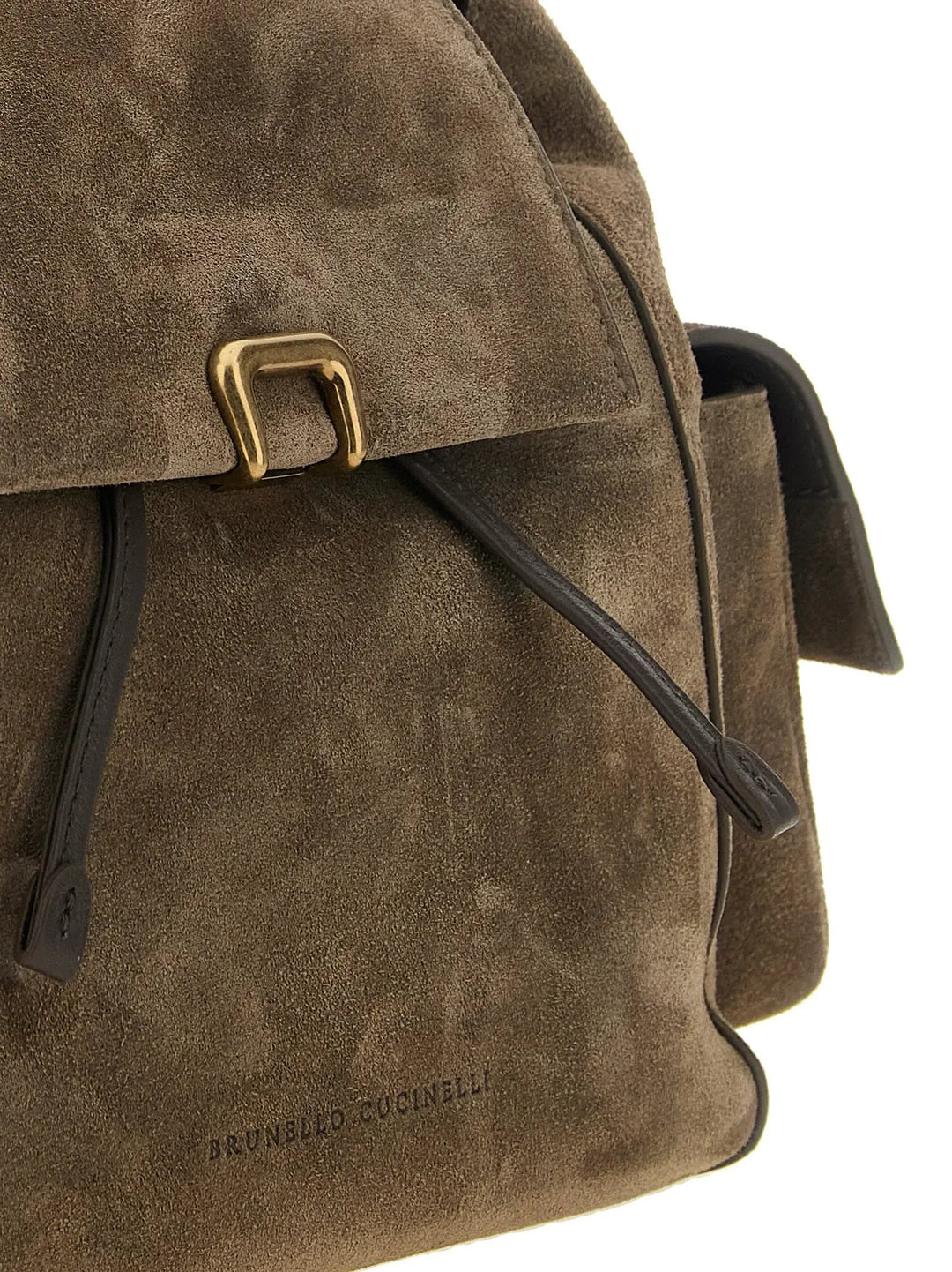 Brunello Cucinelli Sample Sale | Brunello Cucinelli Brown Calfskin Backpack - | Designer outlet