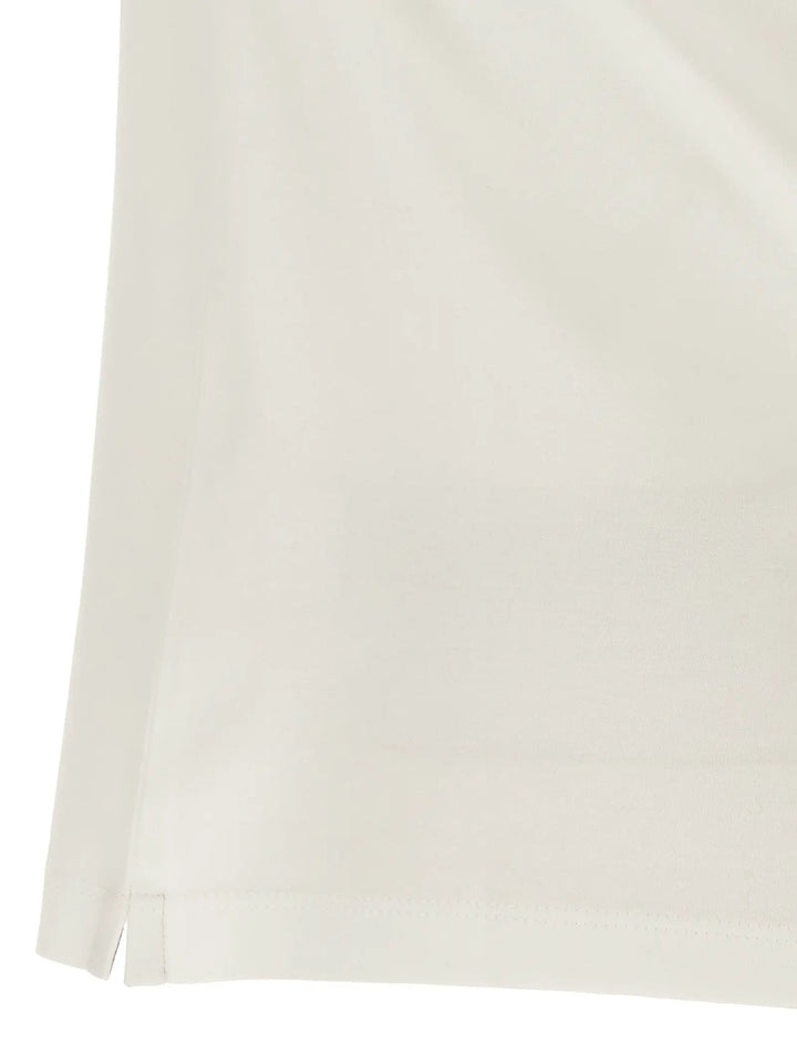 Brunello Cucinelli Sample Sale | Brunello Cucinelli White Cotton T-Shirt - | Designer outlet
