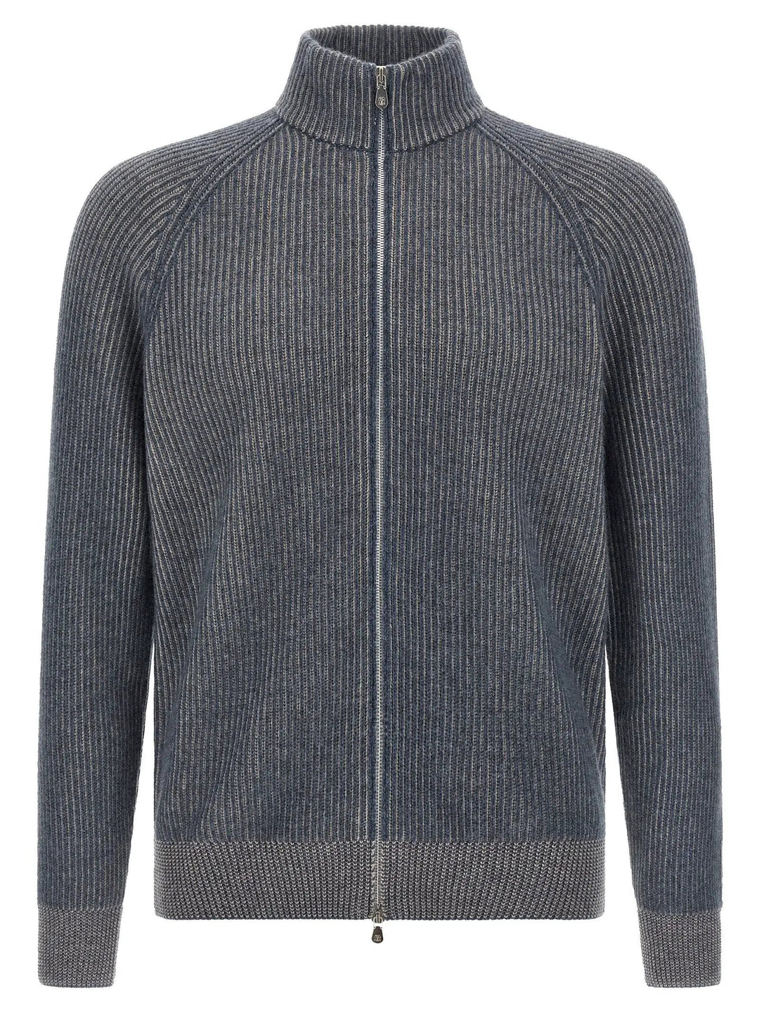 Brunello Cucinelli Sample Sale | Brunello Cucinelli Blue Cashmere Cardigan - | Designer outlet