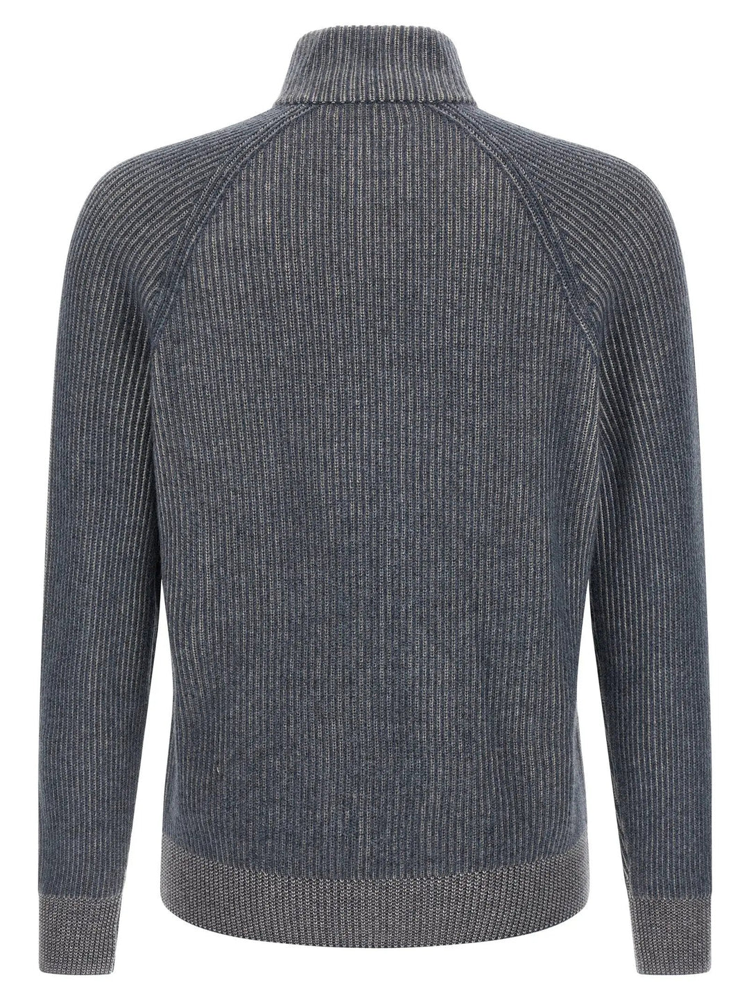 Brunello Cucinelli Sample Sale | Brunello Cucinelli Blue Cashmere Cardigan - | Designer outlet