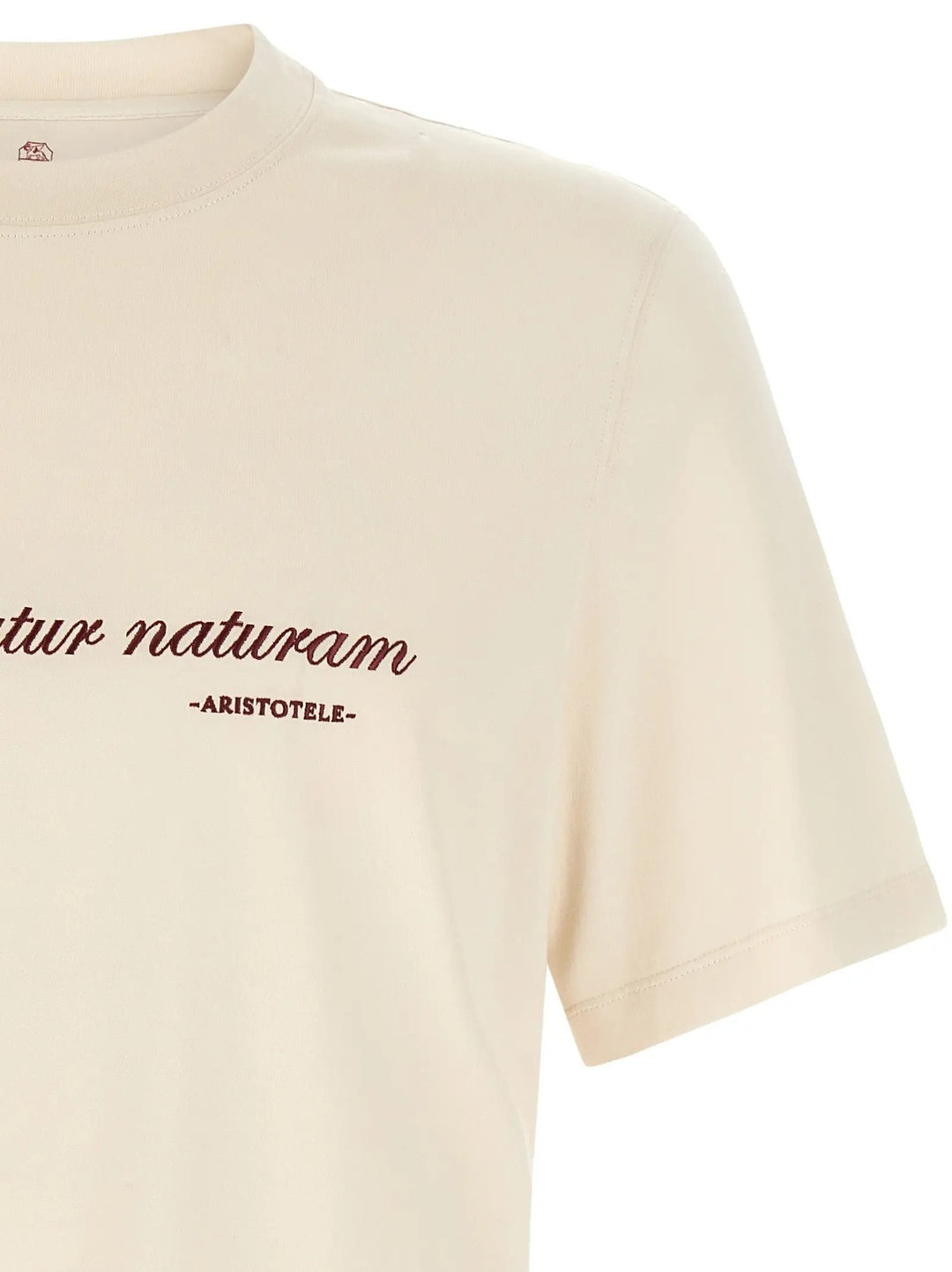 Brunello Cucinelli Sample Sale | Brunello Cucinelli White Cotton T-Shirt - | Designer outlet