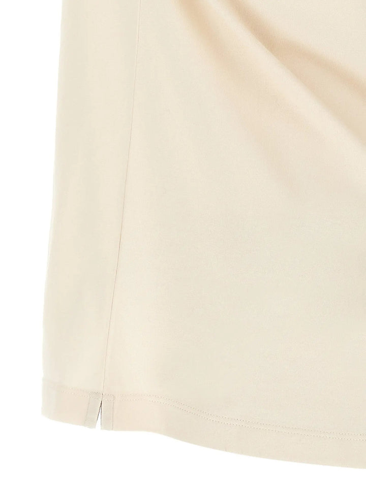 Brunello Cucinelli Sample Sale | Brunello Cucinelli White Cotton T-Shirt - | Designer outlet