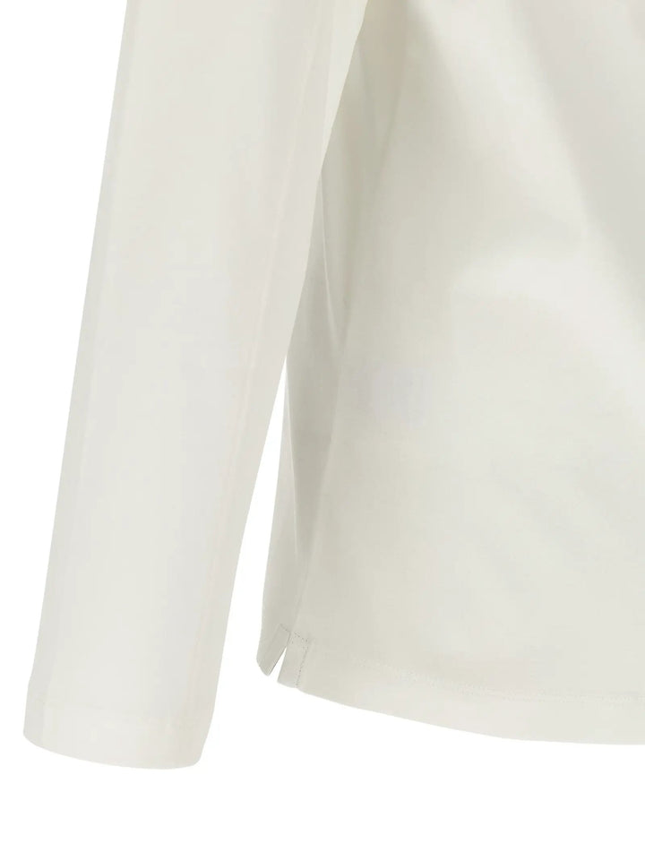Brunello Cucinelli Sample Sale | Brunello Cucinelli White Cotton T-Shirt - | Designer outlet