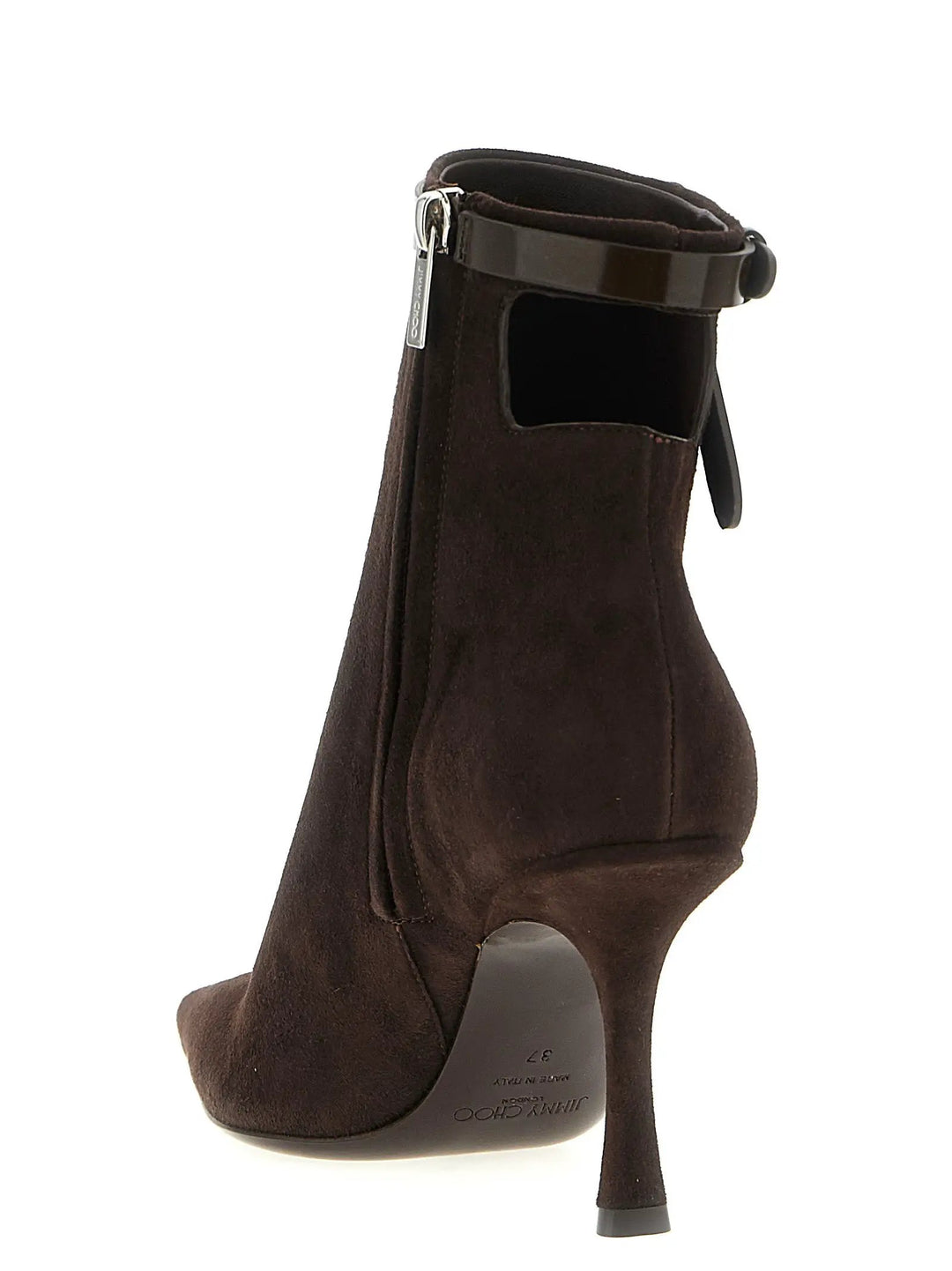 Jimmy Choo Sample Sale | Jimmy Choo Brown Leather Ankle Boots - | Designer outlet