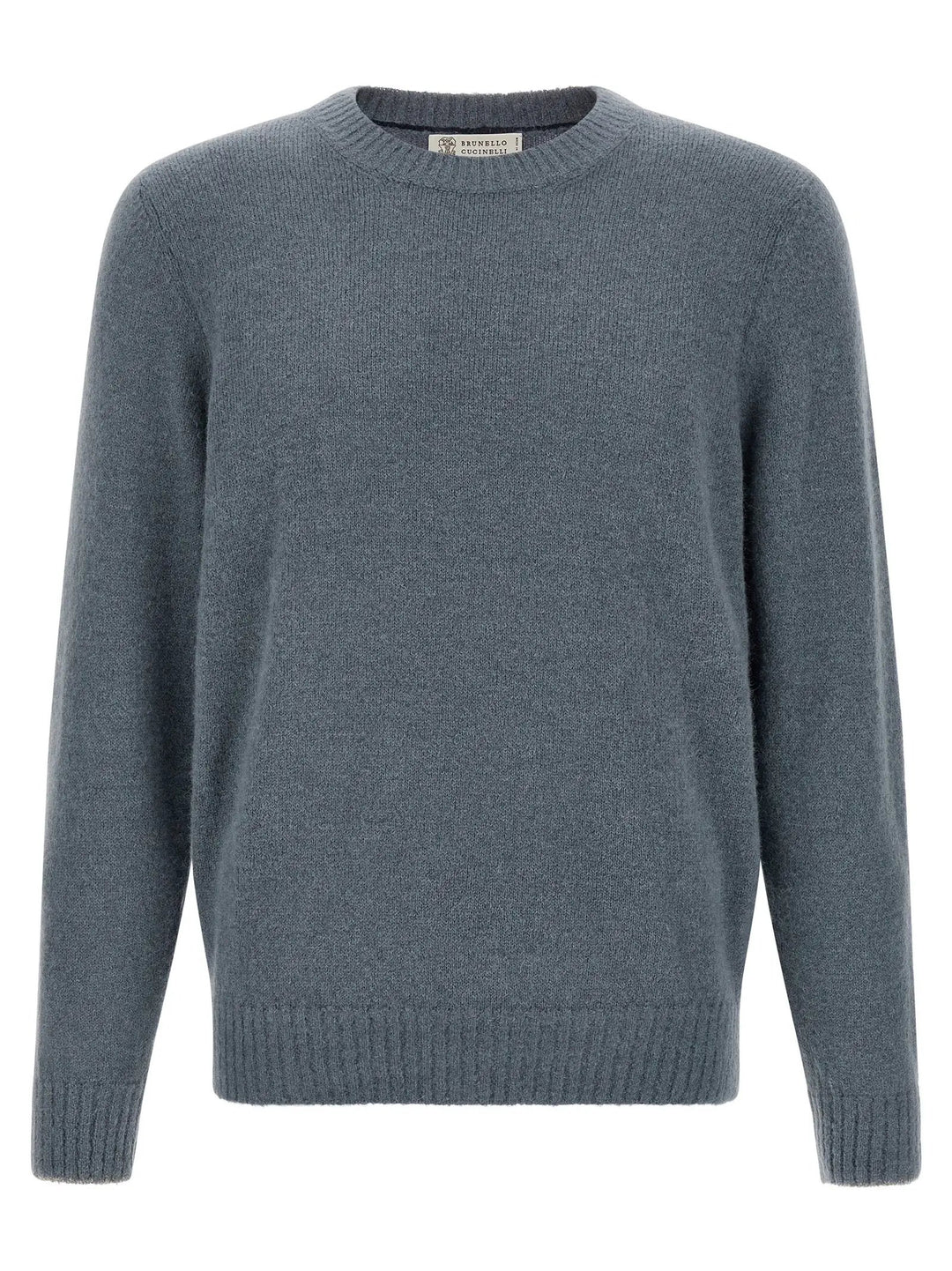 Brunello Cucinelli Sample Sale | Brunello Cucinelli Blue Alpaca Leather Cardigan - | Designer outlet