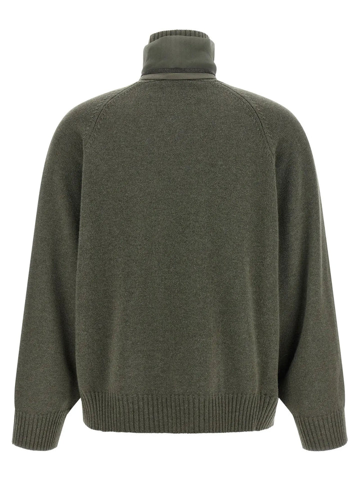 Brunello Cucinelli Sample Sale | Brunello Cucinelli Bicolor Cashmere Cardigan - | Designer outlet