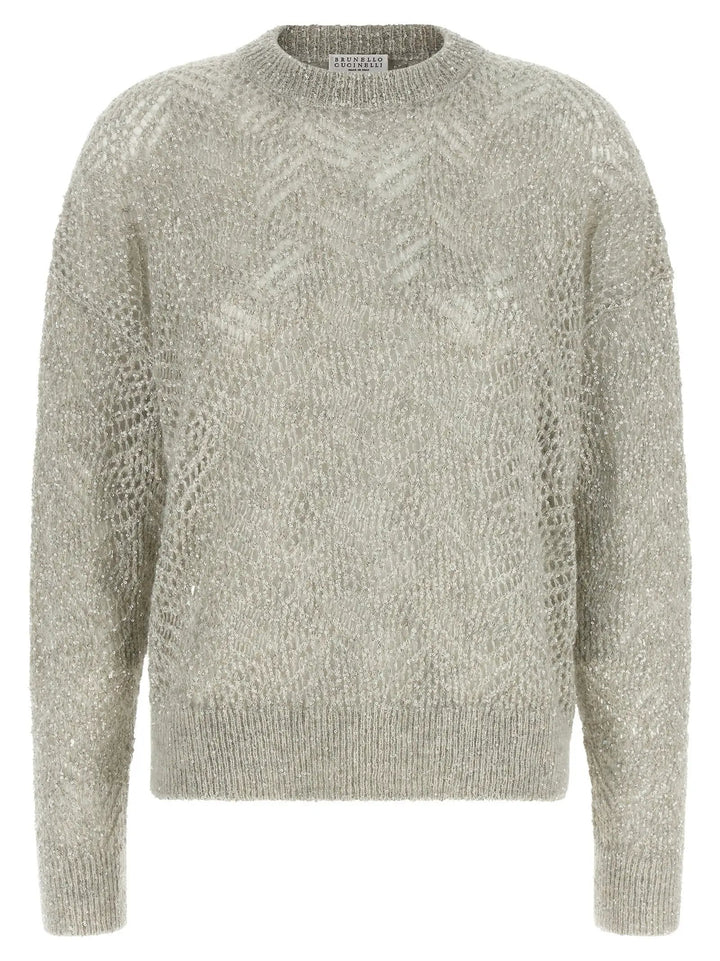 Brunello Cucinelli Sample Sale | Brunello Cucinelli Gray Polyamide Cardigan - | Designer outlet