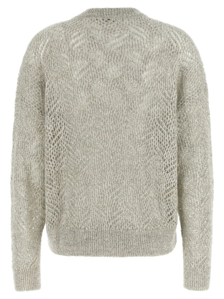 Brunello Cucinelli Sample Sale | Brunello Cucinelli Gray Polyamide Cardigan - | Designer outlet