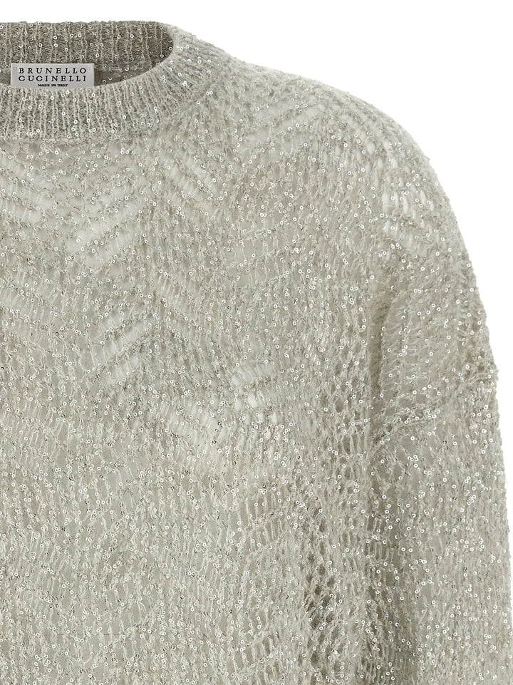 Brunello Cucinelli Sample Sale | Brunello Cucinelli Gray Polyamide Cardigan - | Designer outlet