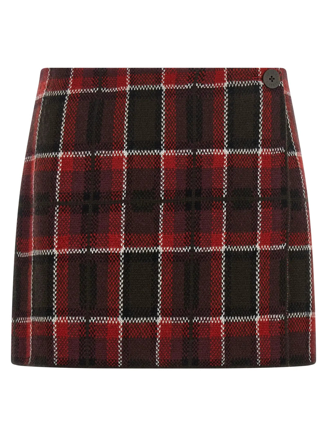 Guest in Residence Sample Sale | Guest in Residence Red Wool Long Skirt - | Designer outlet