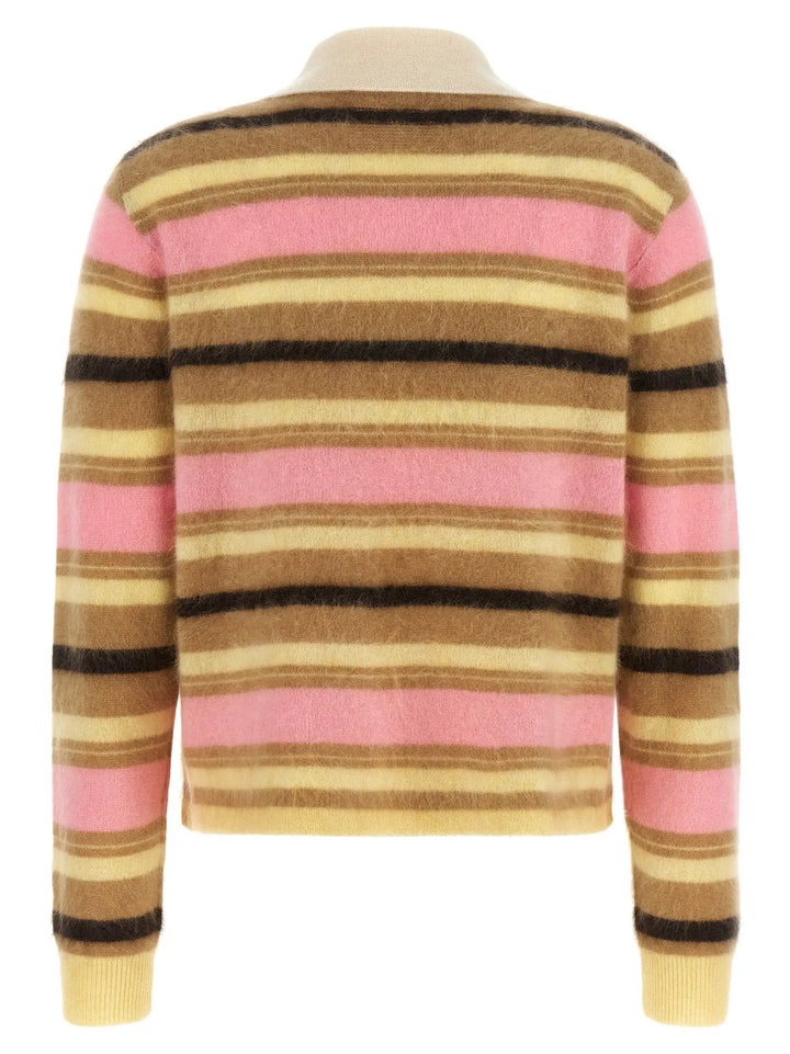Guest in Residence Sample Sale | Guest in Residence Multicolor Cashmere Polo Shirt - | Designer outlet