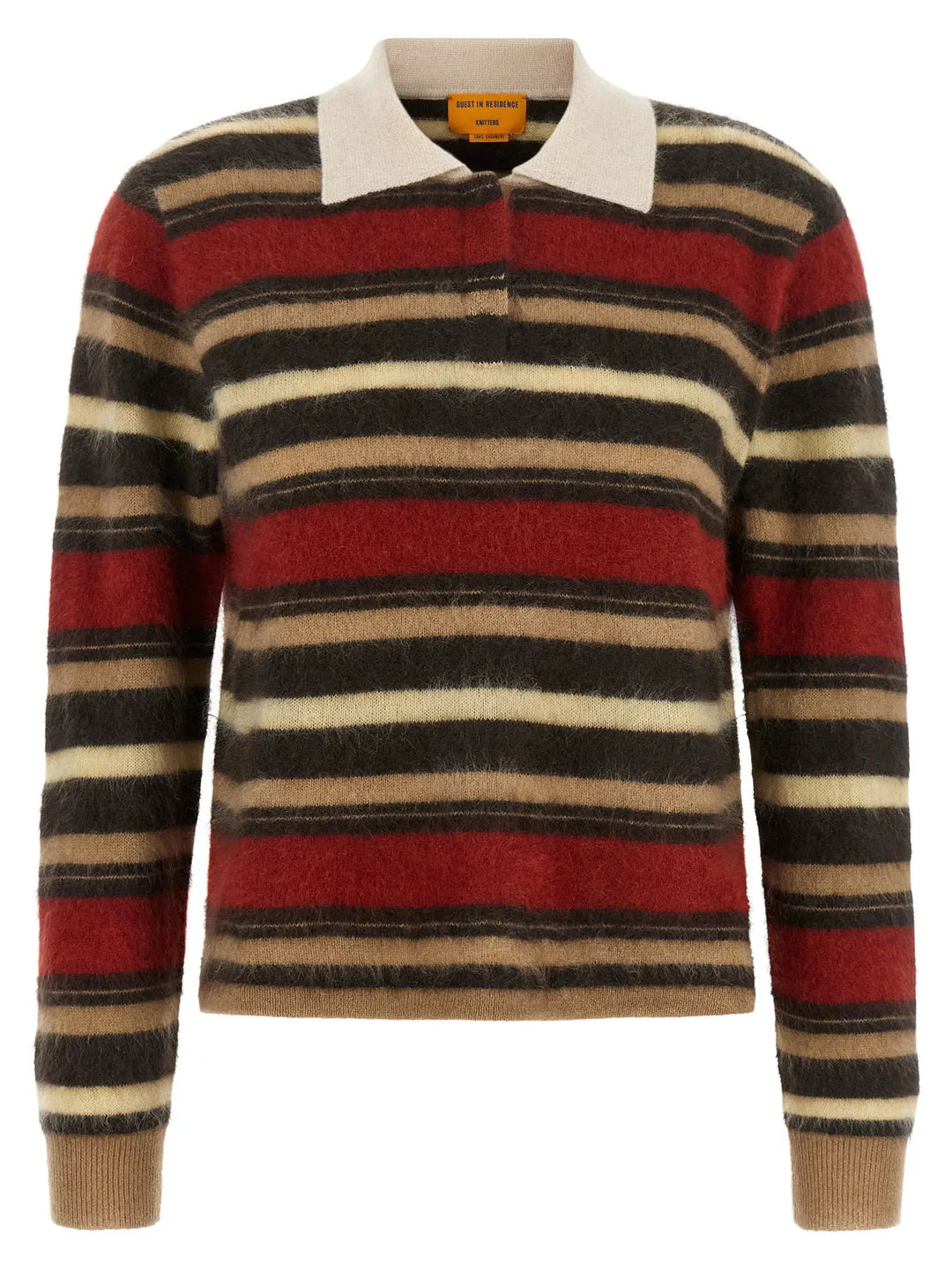 Guest in Residence Sample Sale | Guest in Residence Multicolor Cashmere Polo Shirt - | Designer outlet