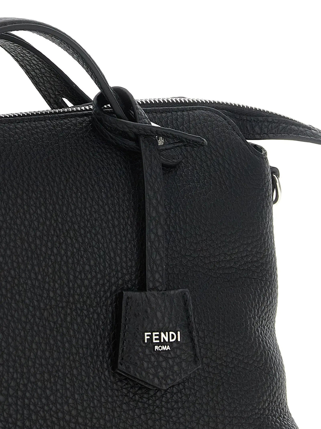 Fendi Sample Sale | Fendi Black Calfskin Handbag - | Designer outlet