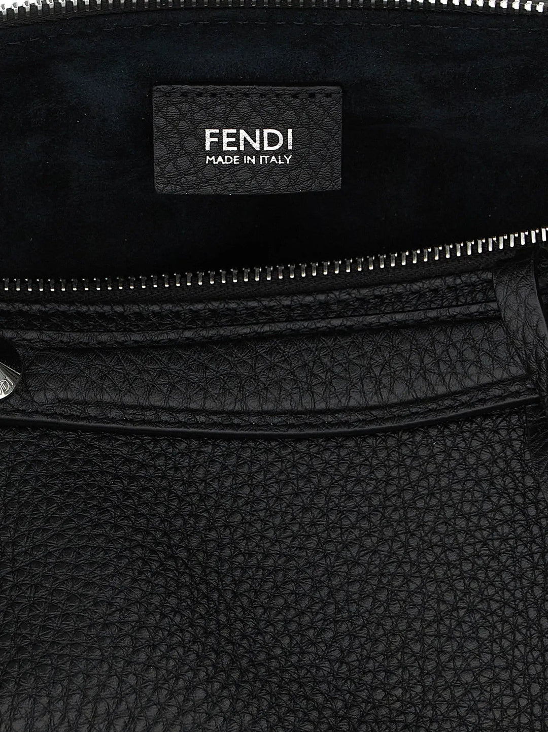 Fendi Sample Sale | Fendi Black Calfskin Handbag - | Designer outlet
