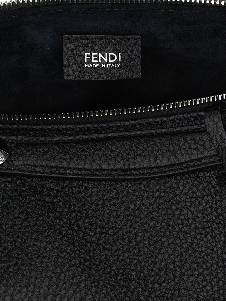 Fendi Sample Sale | Fendi Black Calfskin Handbag - | Designer outlet