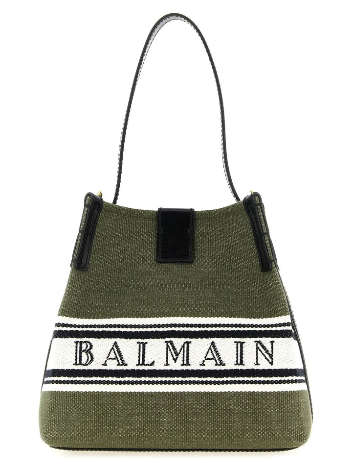 Balmain Sample Sale | Balmain Bicolor Cotton Handbag - | Designer outlet