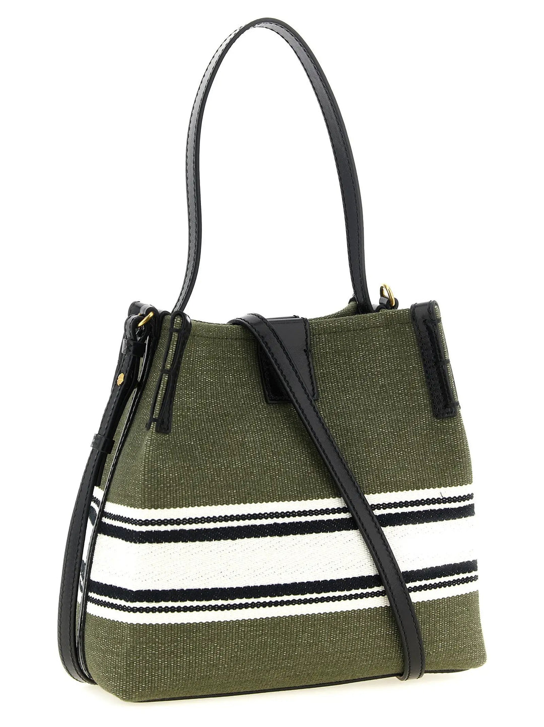 Balmain Sample Sale | Balmain Bicolor Cotton Handbag - | Designer outlet
