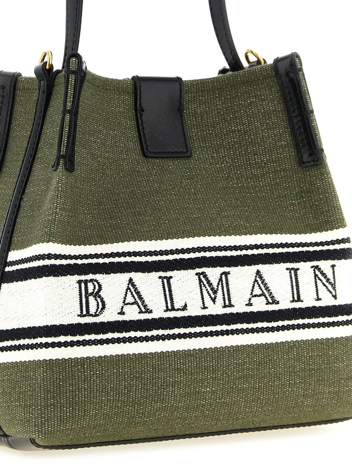 Balmain Sample Sale | Balmain Bicolor Cotton Handbag - | Designer outlet