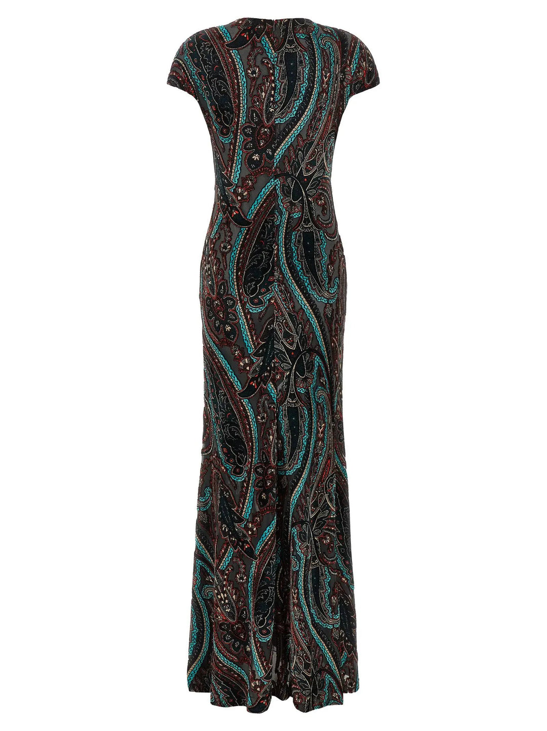 Etro Sample Sale | Etro Multicolor Viscose Long Dress - | Designer outlet
