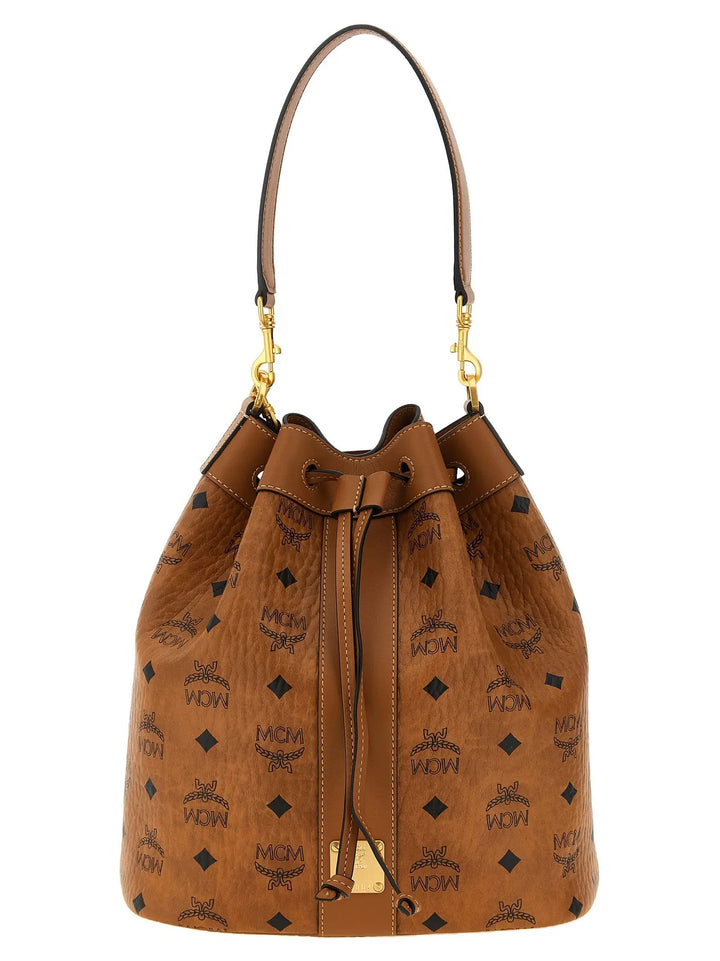 MCM Sample Sale | MCM Brown Polyethylene Shoulder Bag - | Designer outlet