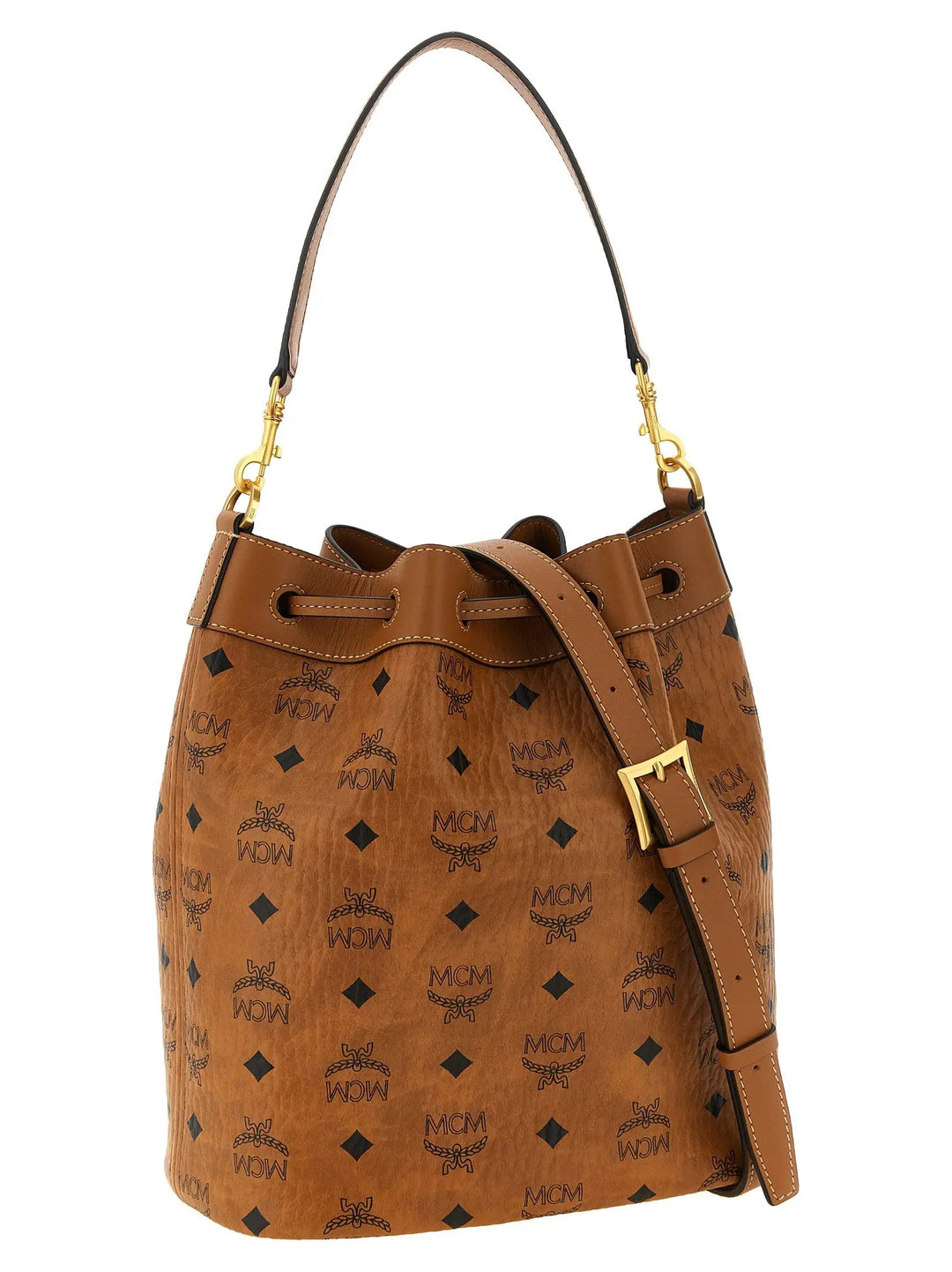 MCM Sample Sale | MCM Brown Polyethylene Shoulder Bag - | Designer outlet