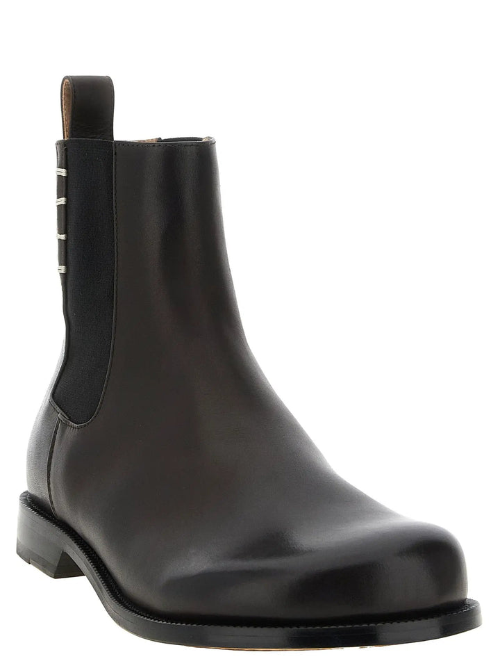 J.W.Anderson Sample Sale | J.W.Anderson Brown Calfskin Chelsea Boots - | Designer outlet