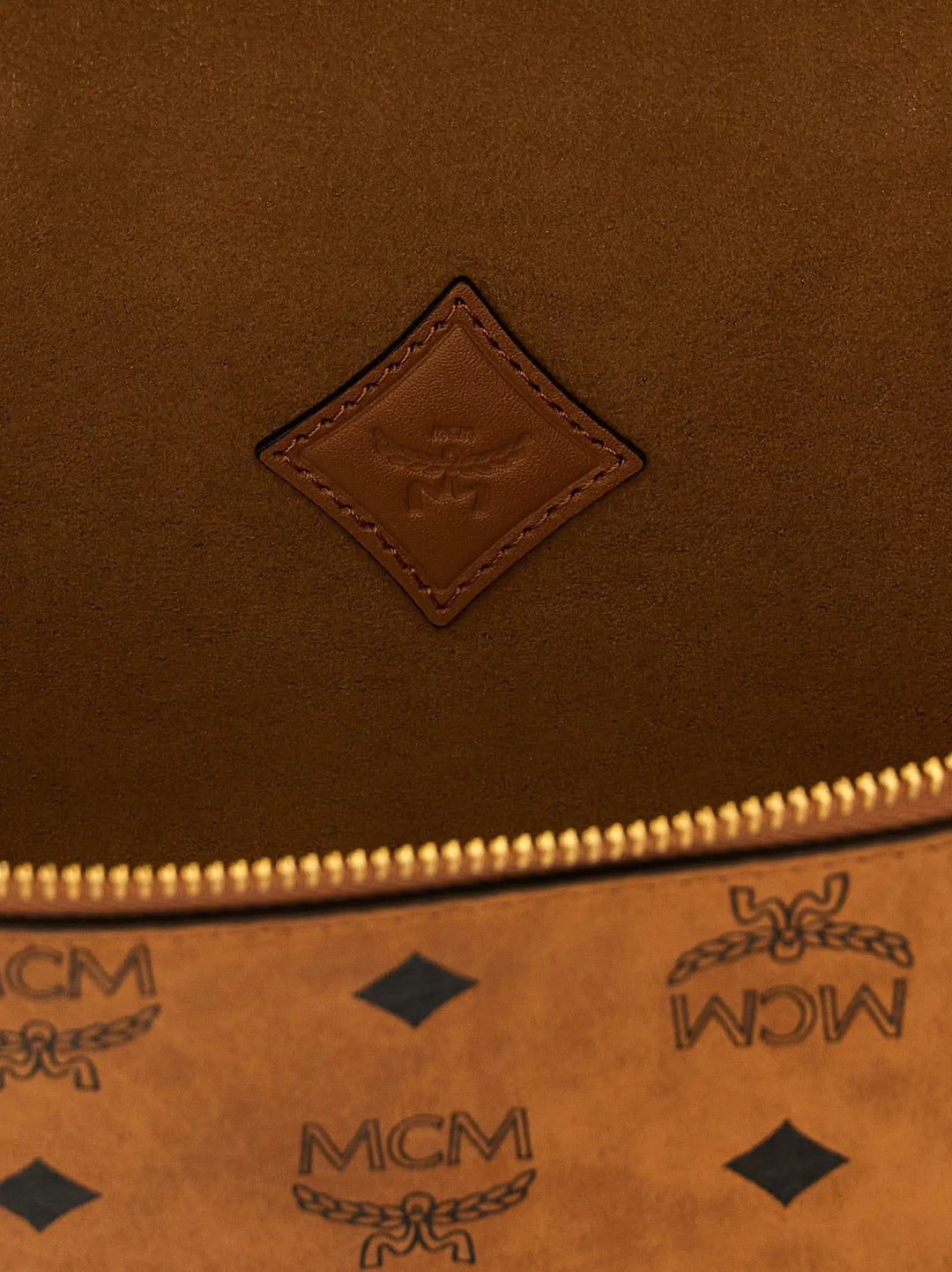 MCM Sample Sale | MCM Brown Polyethylene Crossbody Bag - | Designer outlet
