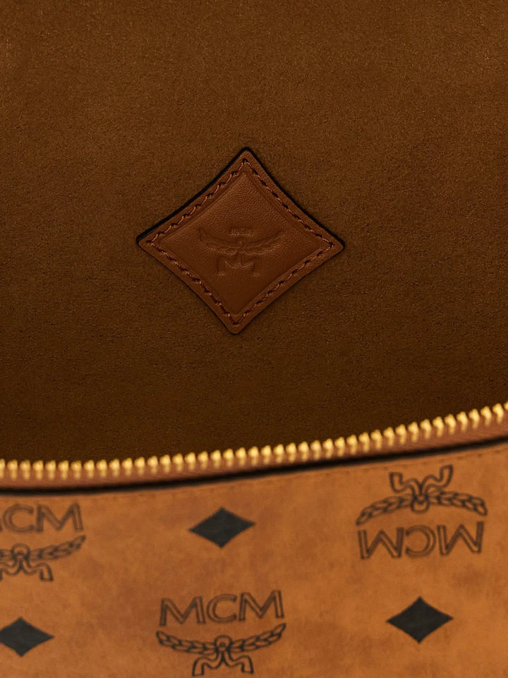 MCM Sample Sale | MCM Brown Polyethylene Crossbody Bag - | Designer outlet