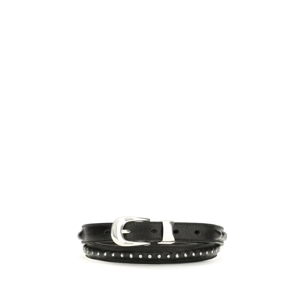 Our Legacy Sample Sale | Our Legacy Black Calf Leather Bos Taurus Regular Belt - | Designer outlet