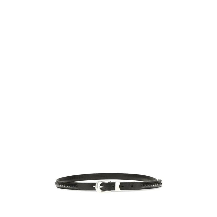 Our Legacy Sample Sale | Our Legacy Black Calf Leather Bos Taurus Regular Belt - | Designer outlet